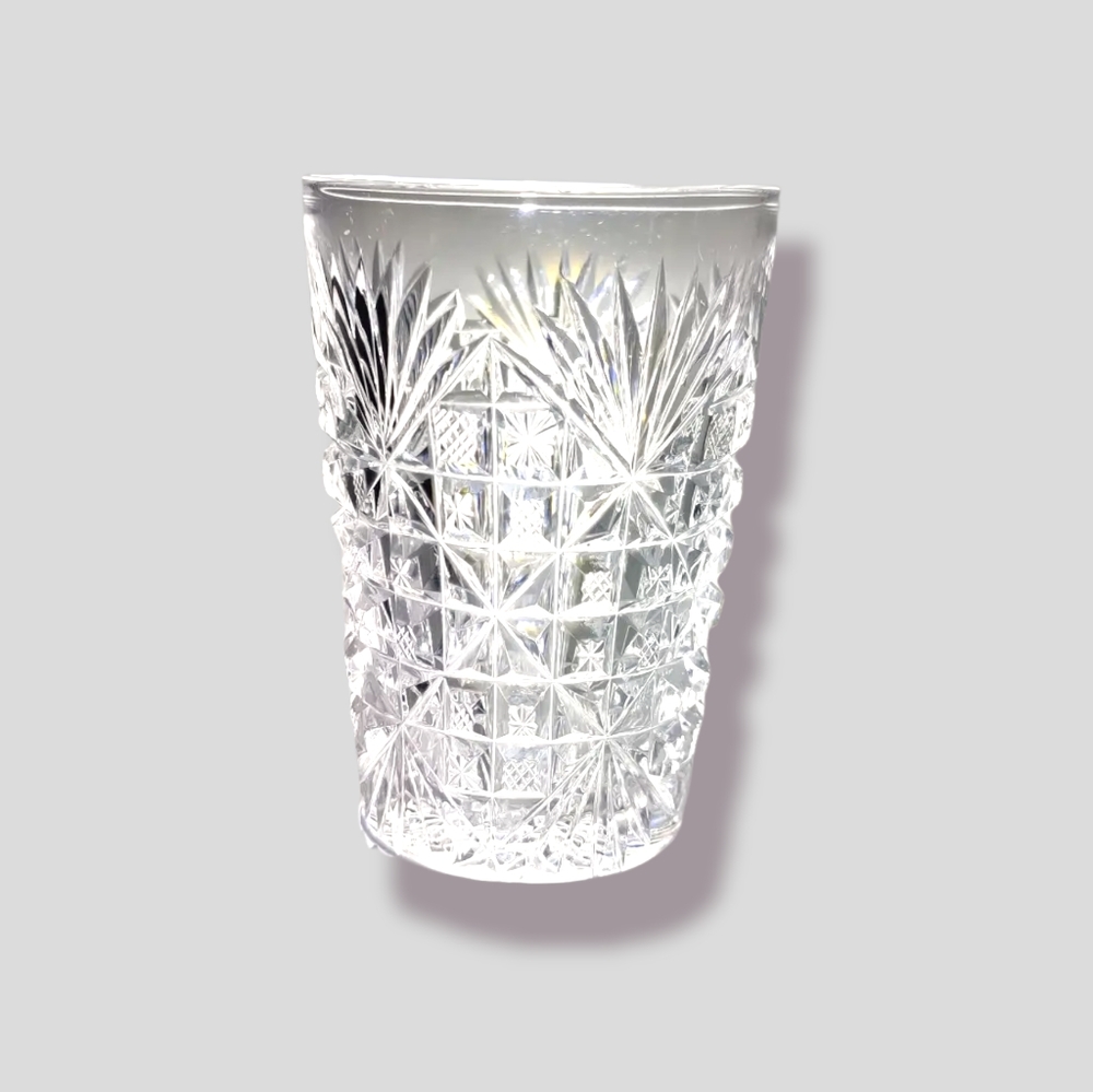 Crystal Cut Glasses (Set of 2)
